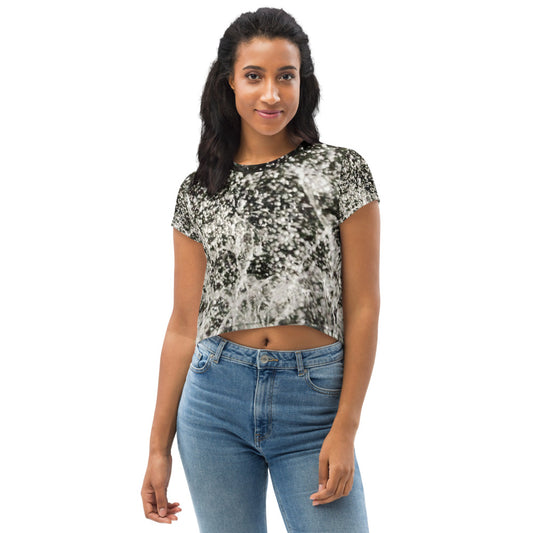 All-Over Print Crop Tee