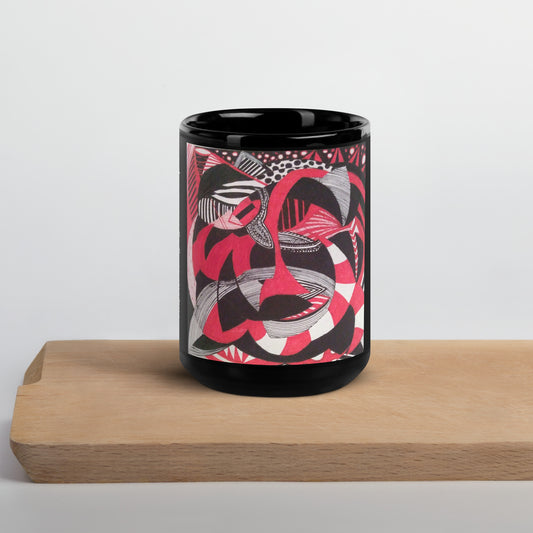 Black Glossy Mug