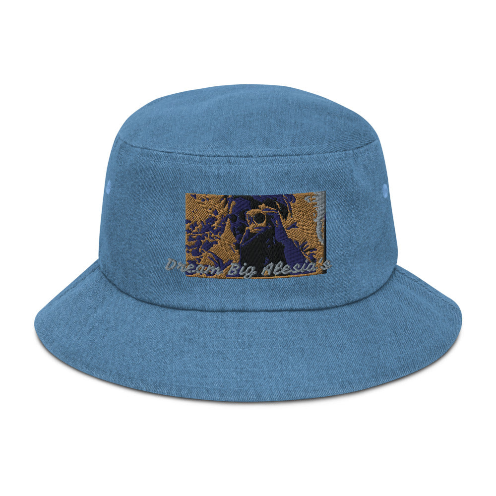 Yellow & Light Denim Bucket Hat L/XL – whoisdnstyle